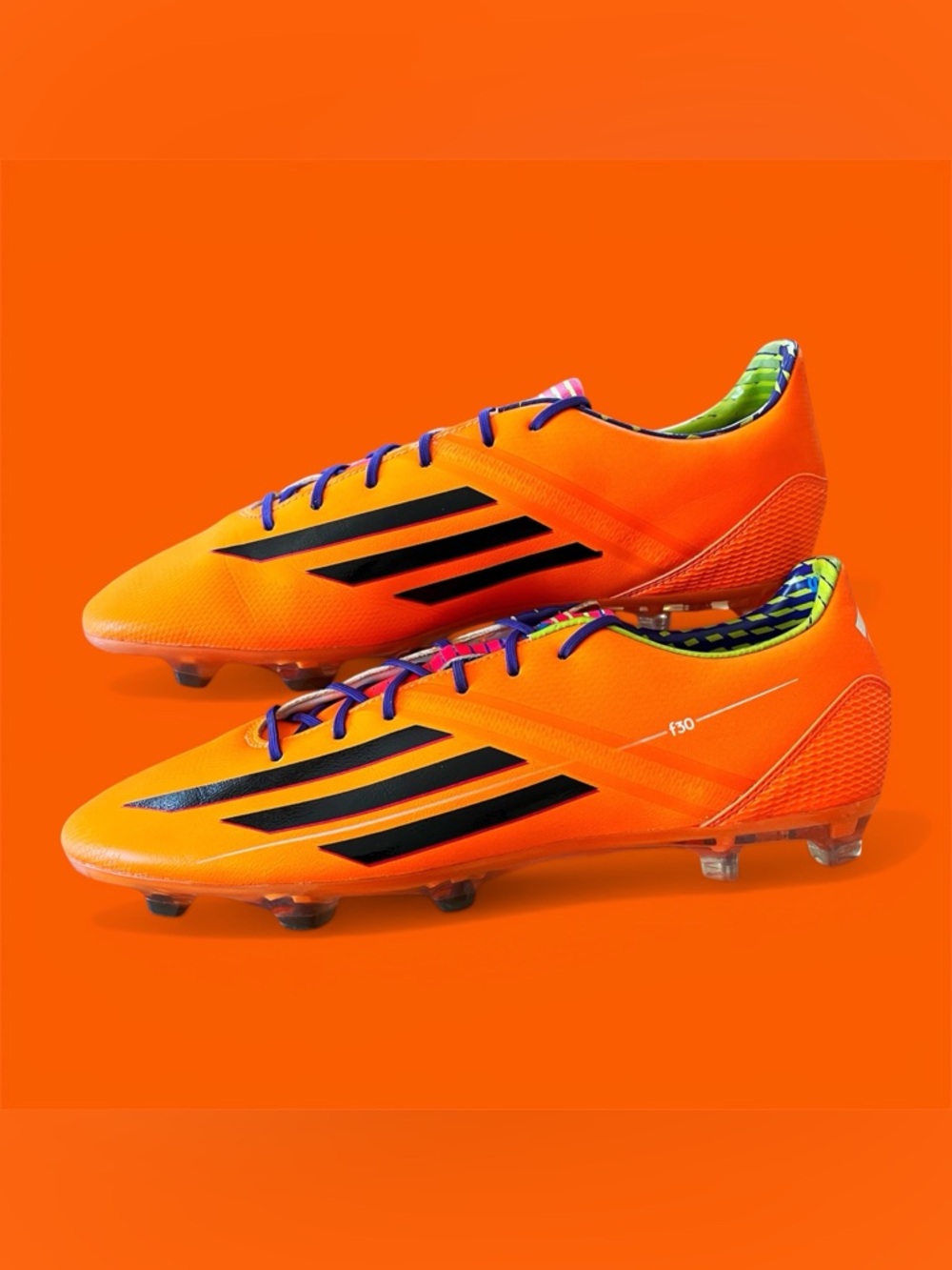 ADIDAS F30 (F50) ADIZERO FG SOCCER CLEATS / 10.5 US